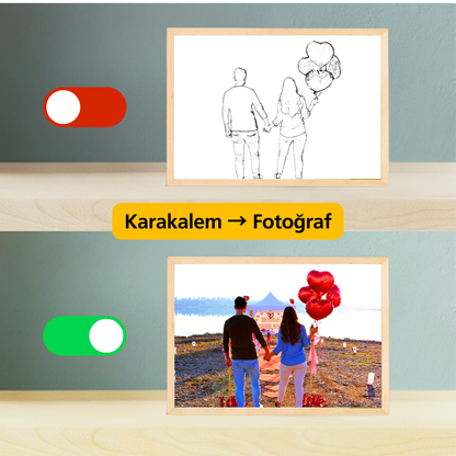 Işıkla Canlanan Tablo | Kişiye Özel Tasarım