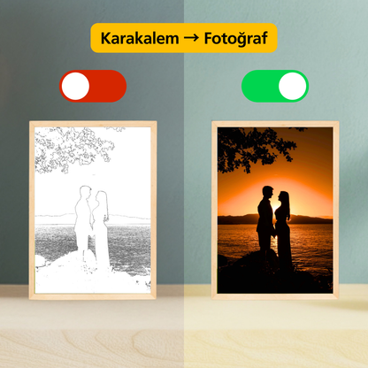 Işıkla Canlanan Tablo | Kişiye Özel Tasarım
